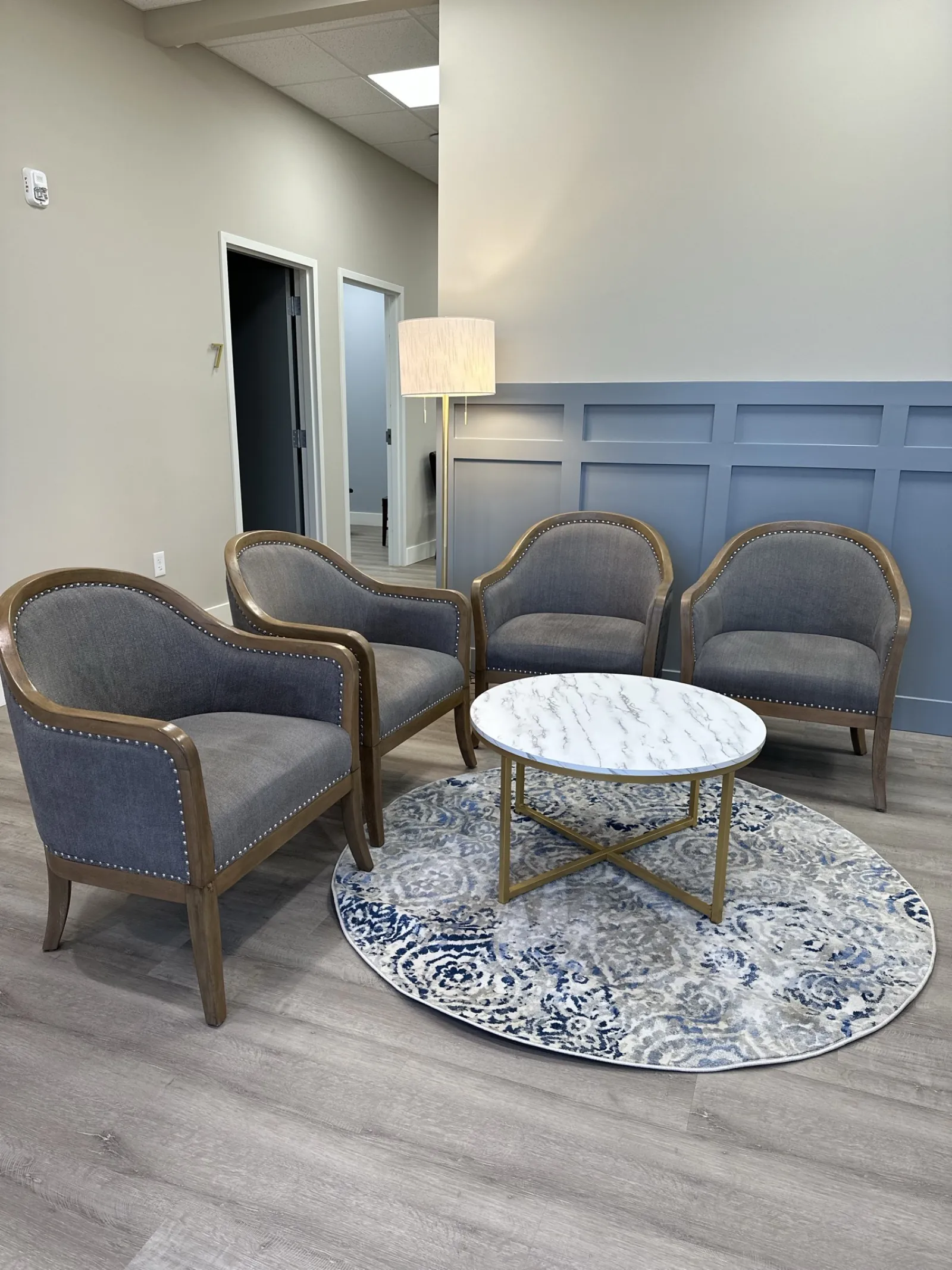 Reception area at Lakeside Sports Chiropractic