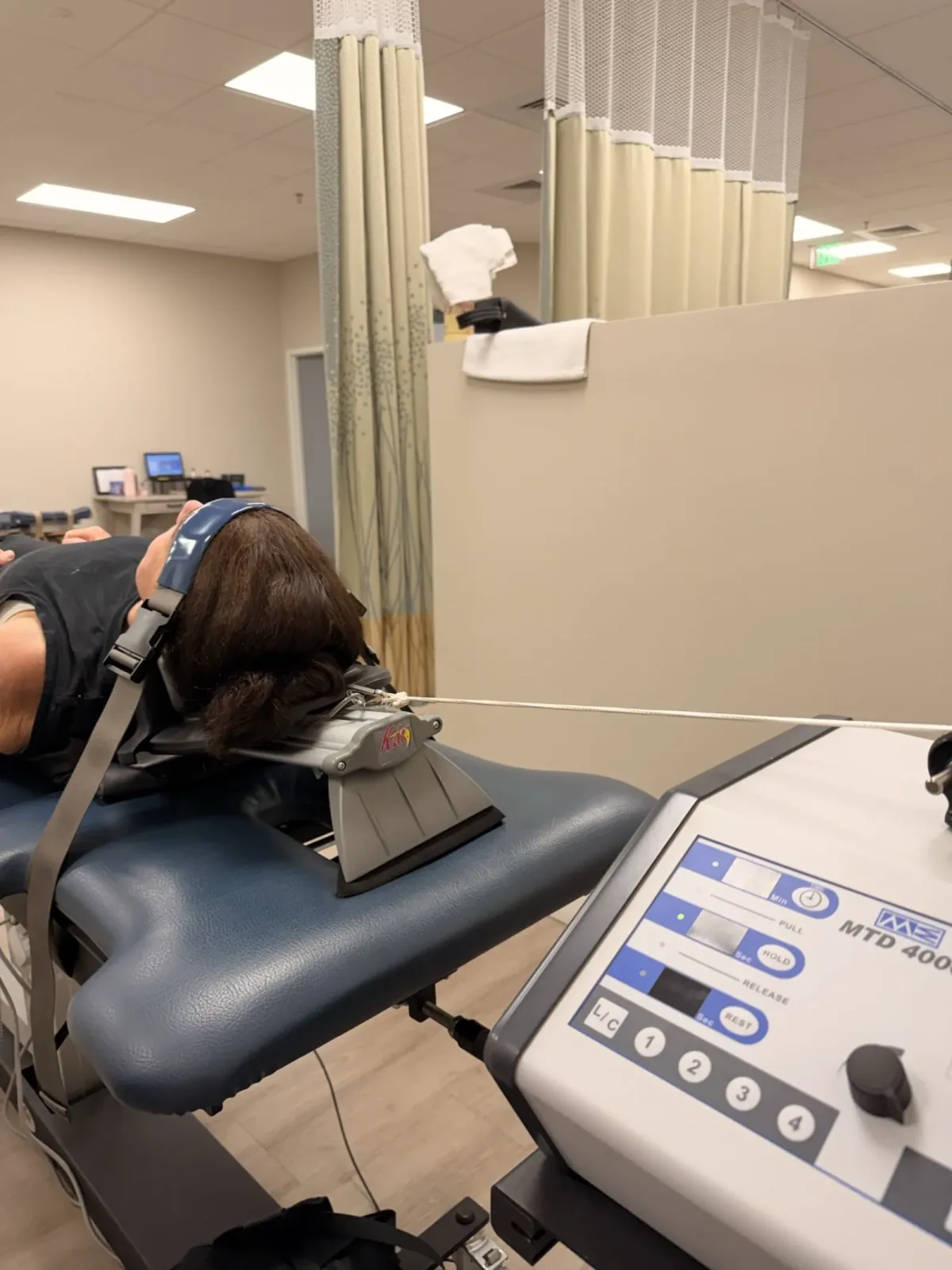 Spinal decompression equipment at Lakeside