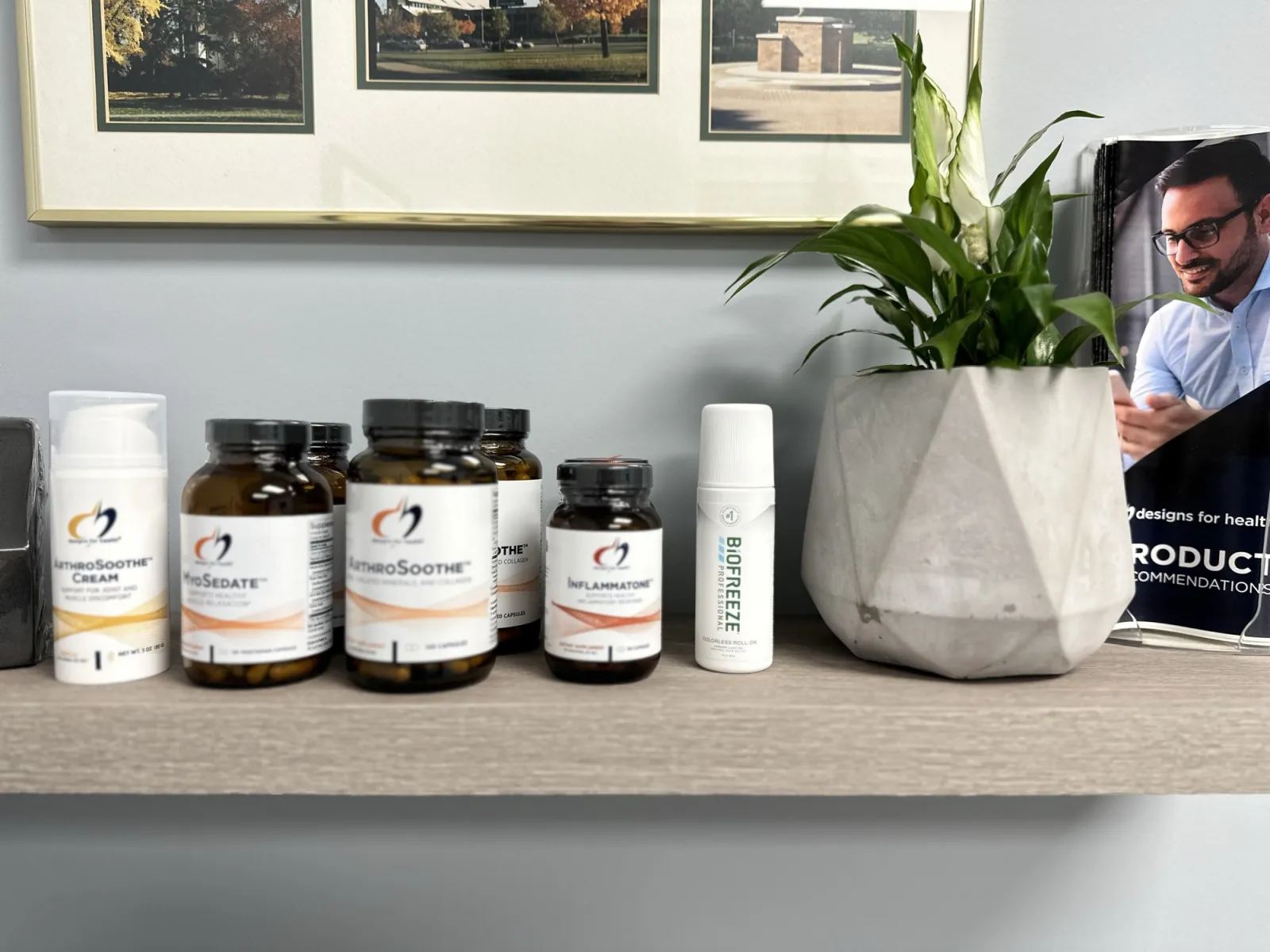 Nutrition supplement products at Lakeside
