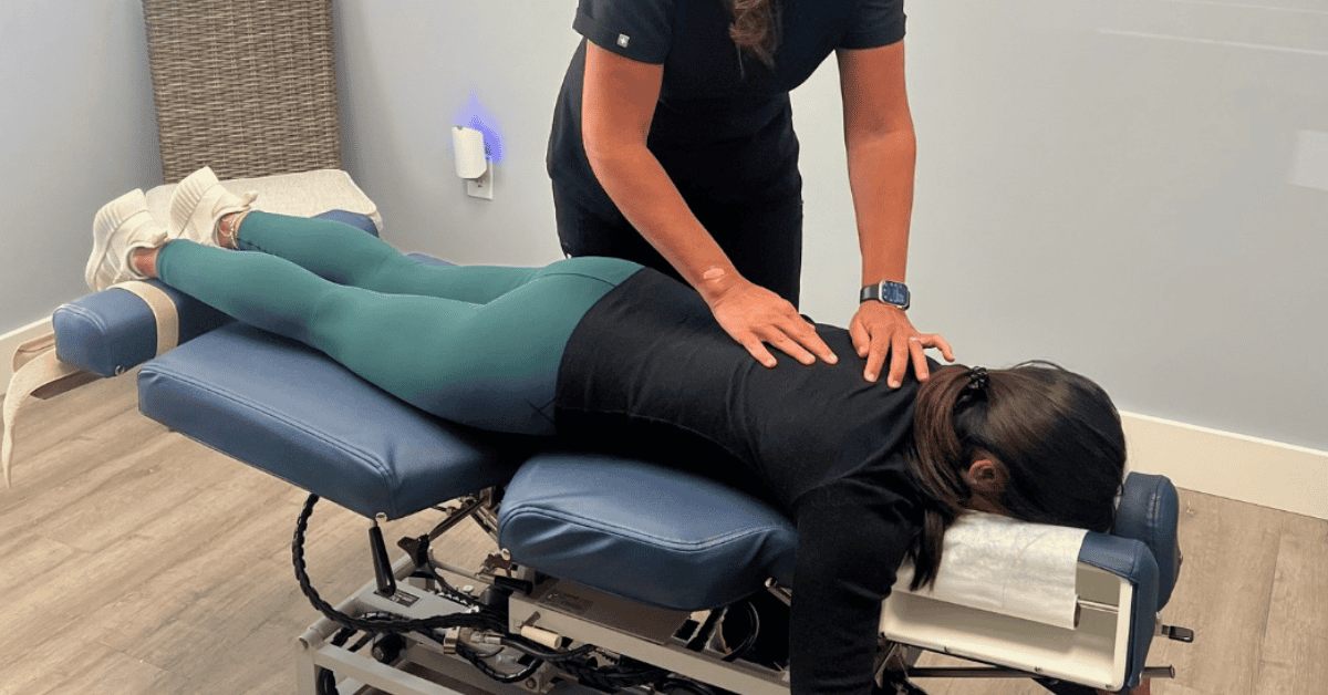 Chiropractic adjustments